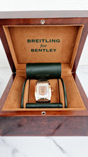 Load image into Gallery viewer, Breitling for Bentley Flying B Date 18K Rose Gold Watch MOP Full Set Box & Papers R16362
