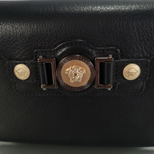 Load image into Gallery viewer, Versace Tribute Medusa Medallion Cervo Borsa Bag Black