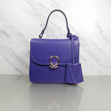 Load image into Gallery viewer, Versace DV ONE Purple Handbag TopHandle