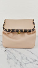 Load image into Gallery viewer, Coach 1941 Rider Bag 24 Snakeskin Leather Bag in Beige Sand Cream Smooth Leather - Coach 75501
