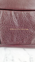Load image into Gallery viewer, Coach 1941 Bandit Hobo Bag in Oxblood and Black Pebble Leather - 2 in 1 handbag - Coach 87363
