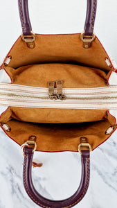 Coach 1941 Rogue 31 in Chalk Pebble Leather - Satchel Handbag - Coach 38124