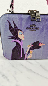 Disney x Coach Box Crossbody With Maleficent Motif Lunchbox Bag Purple –  Essex Fashion House