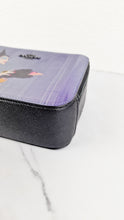 Load image into Gallery viewer, Disney x Coach Box Crossbody With Maleficent Motif Lunchbox Bag Purple Leather Villains - Coach CC376
