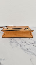 Load image into Gallery viewer, Coach 1941 Swagger Crossbody in Apricot Sand Orange Suede &amp; Smooth Leather Melon - Clutch Shoulder Bag- Coach 25833
