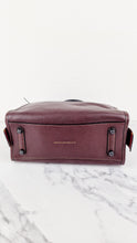 Load image into Gallery viewer, Coach 1941 Rogue 31 in Oxblood Brown Pebbled Leather with Whipstitch Handles &amp; Light Saddle Suede Sides Colorblock Satchel Handbag - Coach 58116
