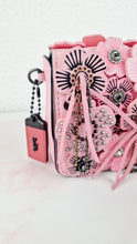 Load image into Gallery viewer, Coach Dinky Wild Tea Rose Crossbody Bag in Petal Pink 1941 Bag - Coach 86845
