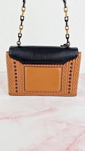 Coach 1941 Swagger With Quilting, Rivets & C Chain in Smooth Leather Mixed Metals - Coach 25491