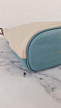 Load image into Gallery viewer, Coach Duffle 20 Colorblock Pebble Leather Bucket Bag Blue Chalk Crossbody Bag -  Coach 29260
