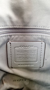 Coach Edie 31 Shoulder Bag in Grey Pebble Leather Handbag Coach 57125