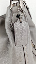 Load image into Gallery viewer, Coach Edie 31 Shoulder Bag in Grey Pebble Leather Handbag Coach 57125

