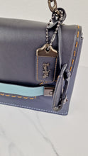 Load image into Gallery viewer, Coach 1941 Swagger Crossbody in Dark Blue Colorblock Smooth Leather Coach 25833
