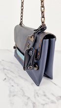 Load image into Gallery viewer, Coach 1941 Swagger Crossbody in Dark Blue Colorblock Smooth Leather Coach 25833
