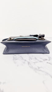 Coach 1941 Swagger Crossbody in Dark Blue Colorblock Smooth Leather Coach 25833