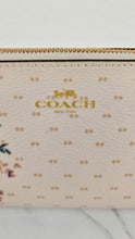 Load image into Gallery viewer, Coach Magnolia Make Up Pouch Chalk Floral - Coach F32067Coach Cosmetic Case 17 with Mini Magnolia Bouquet Print Make Up Pouch Chalk Floral - Coach F32067
