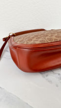 Load image into Gallery viewer, Coach Sutton Hobo Bag in Signature &amp; Saddle Brown Leather - Shoulder Bag - Coach 38580

