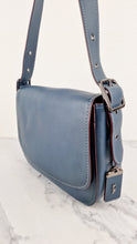 Load image into Gallery viewer, Coach 1941 Saddle 33 Large Dark Denim Blue Bag - Smooth Leather Crossbody Bag - Coach 11108
