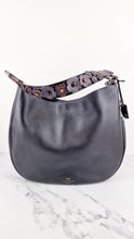 Load image into Gallery viewer, Coach Nomad Hobo in Black Willow with Tea Rose Details - Crossbody Shoulder Bag with - Coach 55543
