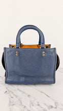 Load image into Gallery viewer, Coach 1941 Rogue 25 in Dark Denim Blue Shoulder Bag Handbag Navy Pebble Leather - Coach 54536
