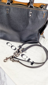 Coach 1941 Rogue 31 Bag in Black Leather Coach 38124