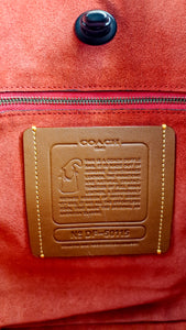 Coach 1941 Duffle Bag in Oxblood Brown Pebble Leather - Crossbody bag - Coach 58019