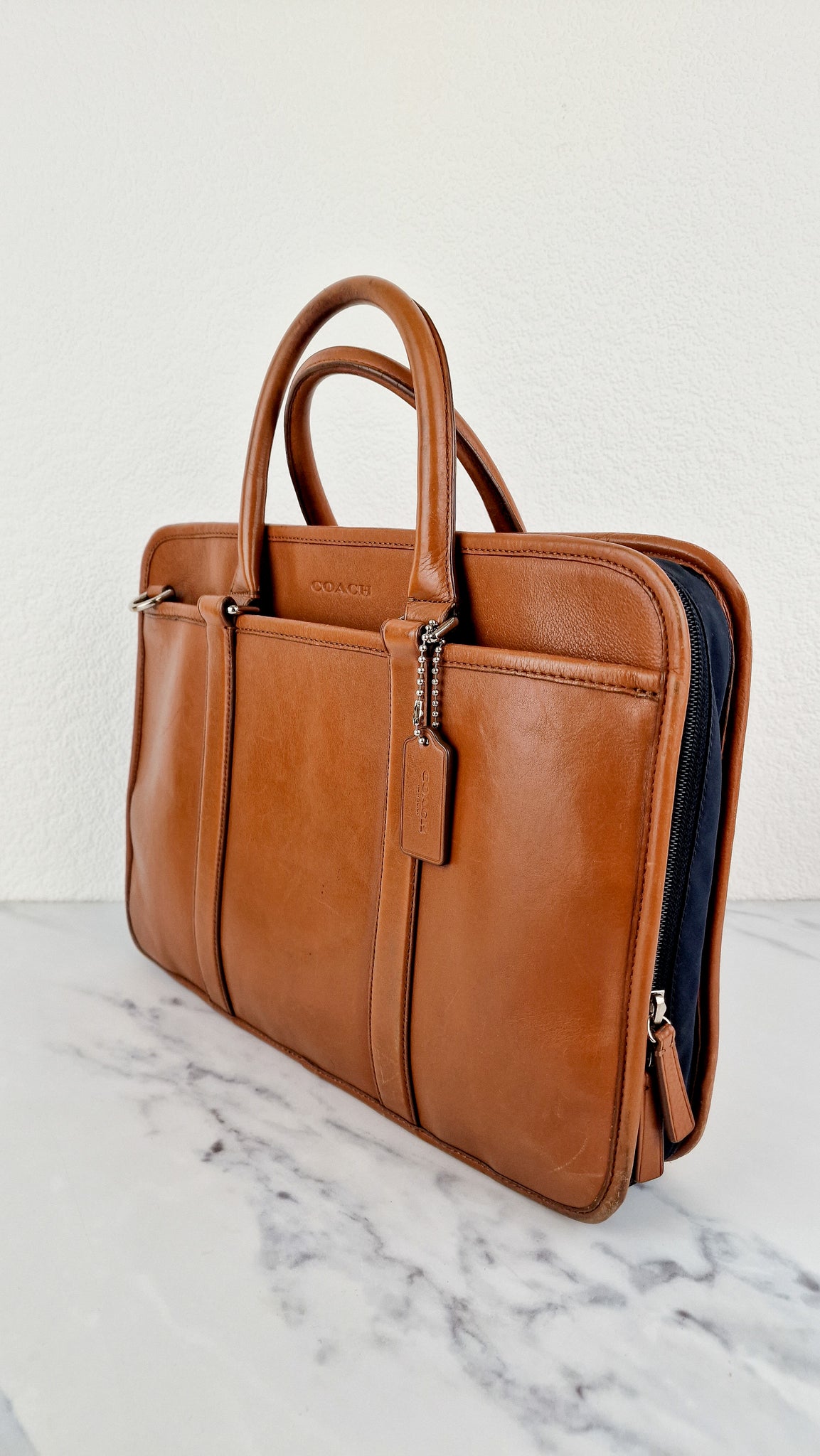 Coach brown laptop bag Clearance