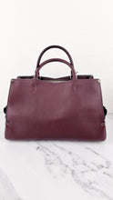 Load image into Gallery viewer, Coach Mason Carryall in Oxblood Smooth Leather with Snakeskin C Turnlock - Coach 38717
