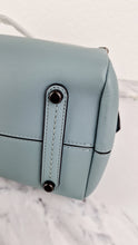 Load image into Gallery viewer, Coach Mason Carryall in Sage Pale Blue Green Smooth Leather with Snakeskin C Turnlock - Coach 38717 - Handbag
