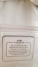 Load image into Gallery viewer, Coach Mini Campus Backpack in Chalk White Pebble Leather with Bandana Rivets - Coach 55628
