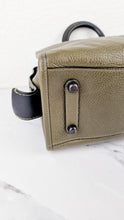 Load image into Gallery viewer, Coach Rogue 31 Olive Army Green With Black Details Handbag Colorblock Coach 38124
