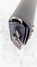 Load image into Gallery viewer, Coach 1941 Dinky Black with Crystal Bow Embellishment - Smooth Leather Crossbody Bag Coach 38646
