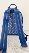 Load image into Gallery viewer, Coach Barrow Backpack With Horse And Carriage Print Blue Bag - Coach 91532
