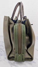 Load image into Gallery viewer, Coach 1941 Rogue 36 in Army Green Olive with Genuine Snakeskin Handles - Shoulder Bag Handbag - Coach 58965

