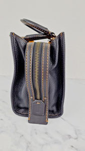 Coach 1941 Rogue 25 in Black Pebble Leather with Honey Suede lining - Handbag Shoulder Bag Coach 54536
