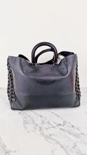 Load image into Gallery viewer, Coach 1941 Rogue Tote Bag With Links in Black Smooth Leather - Handbag Shoulder Bag - Coach 86810
