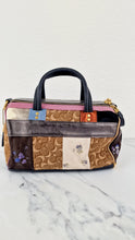 Load image into Gallery viewer, Coach Shuffle Sample Bag in Limited Edition - Patchwork Panelled Leather Pink &amp; Brown
