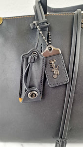 Coach 1941 Cooper Carryall in Black Smooth Leather - Handbag Shoulder Bag - Coach 22821