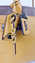 Load image into Gallery viewer, Coach 1941 Double Swagger Flax Yellow Handbag C Chain Strap Leather Bag - Coach 25831
