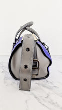 Load image into Gallery viewer, Coach 1941 Badlands Satchel Bag in Purple Blue Heather Grey Colorblock Smooth Leather - Coach 56587
