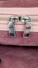 Load image into Gallery viewer, Coach 1941 Rogue 31 Dusty Rose Pink Mixed Leather Burgundy Suede - Satchel Handbag 23755
