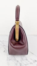 Load image into Gallery viewer, Coach 1941 Frame Bag with Kisslock in Oxblood Smooth Leather - Crossbody Handbag - Coach 68136

