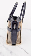 Load image into Gallery viewer, Coach Swagger 21 in Snakeskin Black &amp; White Chalk Colorblock Handbag - Coach 57748
