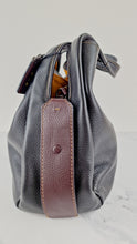 Load image into Gallery viewer, Coach 1941 Bandit Hobo 39 Bag in Black and Oxblood - Pebble Leather - 2 in 1 handbag - Coach 86760
