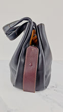 Load image into Gallery viewer, Coach 1941 Bandit Hobo 39 Bag in Black and Oxblood - Pebble Leather - 2 in 1 handbag - Coach 86760
