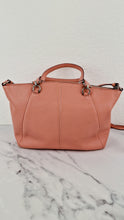 Load image into Gallery viewer, Coach Prairie Satchel in Peony Pink Pebble Leather - Zip Top Handbag - Coach 34340
