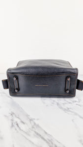 Coach 1941 Rogue 31 Black Pebble Leather Bag with Honey Suede - Classic Handbag - Coach 38124