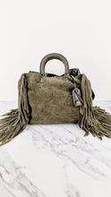 Load image into Gallery viewer, Coach 1941 Rogue 31 Fern Green Suede Fringe Handbag Shoulder Bag Satchel - Coach 86824
