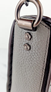 Coach 1941 Page 27 With Border Rivets in Heather Grey Pebble Leather - Coach 31929