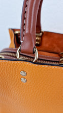Load image into Gallery viewer, Coach Rogue 25 Colorblock Papaya Orange Leather &amp; Suede - Handbag Crossbody Shoulder Bag - Coach C5575
