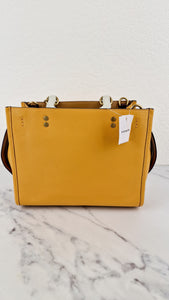 Coach 1941 Rogue 25 in Buttercup With Recycled Handles Leather Satchel - Coach C7619